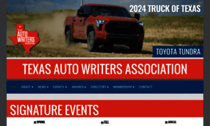 Texasautowriters.org thumbnail