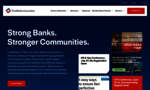 Texasbankers.com thumbnail