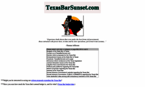 Texasbarsunset.com thumbnail