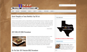 Texasbbqadventures.com thumbnail