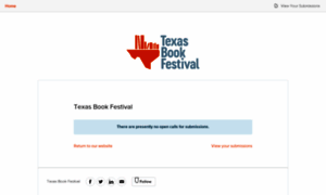 Texasbookfestival.submittable.com thumbnail