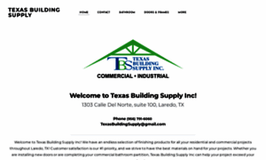 Texasbuildingsupplyllc.com thumbnail