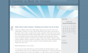 Texascharterbus.sosblogs.com thumbnail