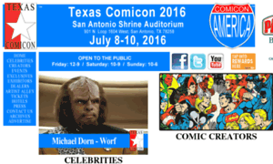 Texascomicon.com thumbnail