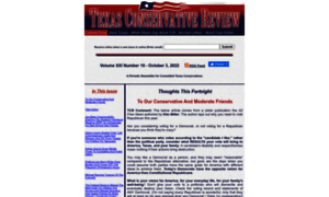 Texasconservativereview.com thumbnail