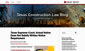 Texasconstructionlawblog.com thumbnail
