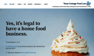 Texascottagefoodlaw.com thumbnail