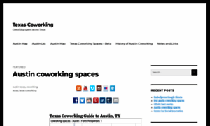 Texascoworking.com thumbnail