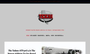 Texascraneservices.com thumbnail