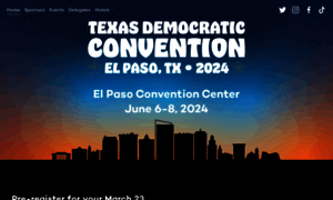 Texasdemocraticconvention.com thumbnail