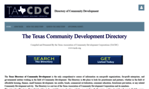 Texasdevelopmentdirectory.com thumbnail