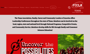 Texasfccla.org thumbnail