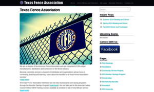 Texasfenceassociation.org thumbnail