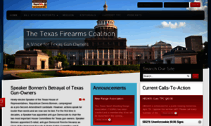 Texasfirearmscoalition.com thumbnail
