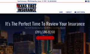 Texasfirstinsurancehouston.com thumbnail