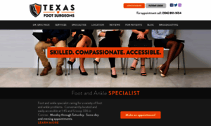 Texasfootsurgeons.com thumbnail