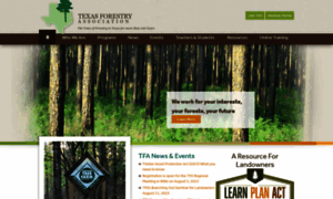 Texasforestry.org thumbnail