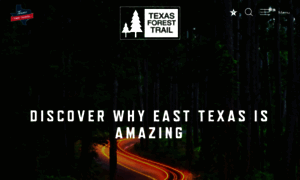 Texasforesttrail.com thumbnail