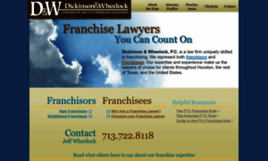 Texasfranchiseattorney.com thumbnail