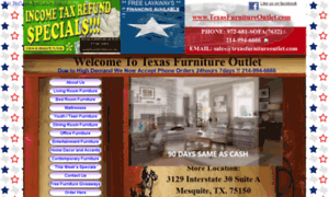 Texasfurnitureoutlet.com thumbnail