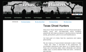 Texasghosthunters.darkrevelations.org thumbnail