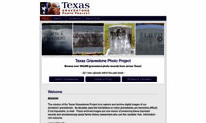 Texasgravestones.org thumbnail