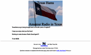 Texashams.org thumbnail