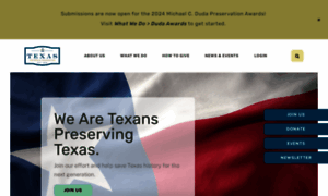 Texashistoricalfoundation.org thumbnail