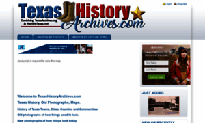 Texashistoryarchives.com thumbnail