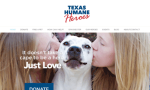 Texashumaneheroes.org thumbnail