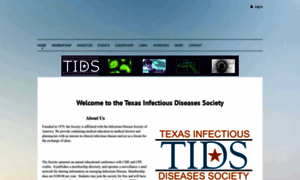 Texasidsociety.org thumbnail