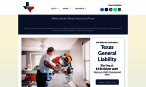 Texasinsuranceplace.com thumbnail