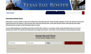 Texasjailroster.com thumbnail