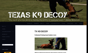 Texask9decoy.com thumbnail