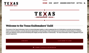 Texasknifemakersguild.com thumbnail