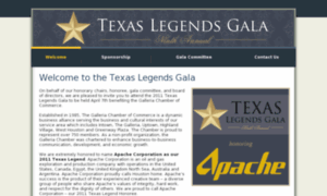 Texaslegendsgala.com thumbnail