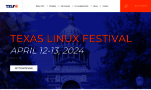 Texaslinuxfest.org thumbnail
