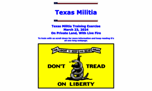 Texasmilitia.info thumbnail