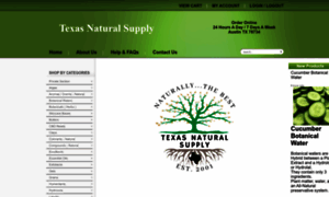 Texasnaturalsupply.com thumbnail