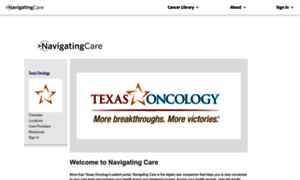 Texasoncology.navigatingcare.com thumbnail