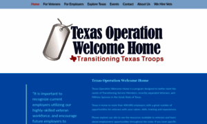Texasoperationwelcomehome.com thumbnail