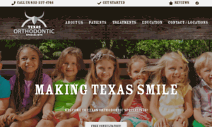 Texasorthodonticspecialists.com thumbnail