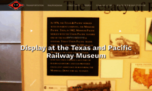 Texaspacificrailway.org thumbnail