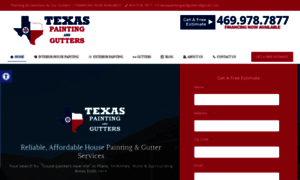 Texaspaintingandgutters.com thumbnail