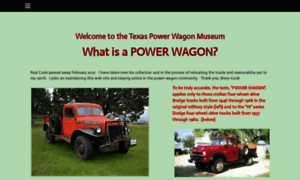 Texaspowerwagon.com thumbnail