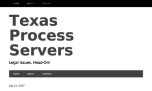 Texasprocessservers.org thumbnail