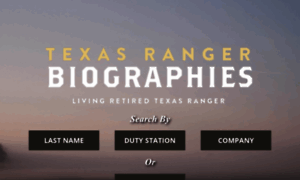 Texasrangerregister.org thumbnail