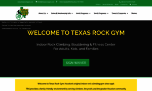 Texasrockgym.com thumbnail