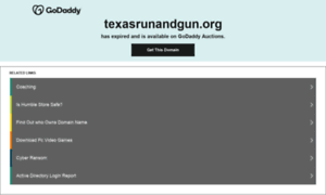 Texasrunandgun.org thumbnail