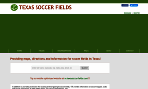 Texassoccerfields.com thumbnail